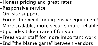-Honest pricing and great rates