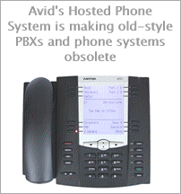 Avid's Hosted Phone System is